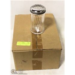 CHEESE OR PEPPER SHAKERS LOT OF 12