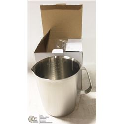 NEW 1000ML STAINLESS STEEL GRADUATED MEASURE