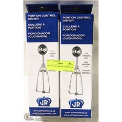 JOHNSON ROSE LOT OF 4  PORTION SCOOPS