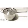 Image 1 : 10 QUART INDUCTION CAPABLE HEAVY DUTY SAUCE PAN
