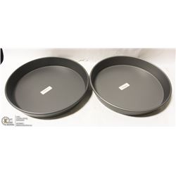 LOT OF TWO NEW ROUND DEEP DISH BAKING PANS