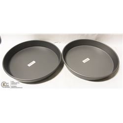 LOT OF TWO NEW ROUND DEEP DISH BAKING PANS