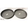 Image 1 : LOT OF TWO NEW ROUND DEEP DISH BAKING PANS