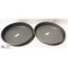 Image 1 : LOT OF TWO NEW ROUND DEEP DISH BAKING PANS