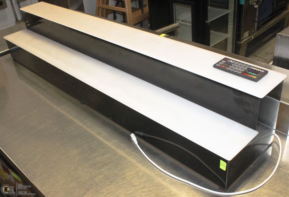 2-LEVEL LED LIGHT-UP COUNTER DISPLAY W/ REMOTE