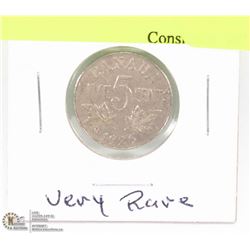 RARE 1926 CANADIAN NICKEL