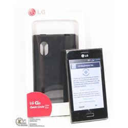 LG SMART PHONE WITH CASE