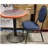 Image 1 : SMALL TABLE WITH CHAIR