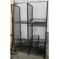 METAL DISPLAY RACK