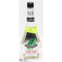 MCGUINNESS PEPPERMINT SCHNAPPS 750ML 15%