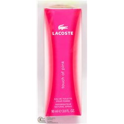 LACOSTE TOUCH OF PINK FOR HER RETAIL $80.00