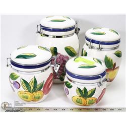 4PC CANISTER SET