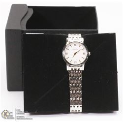 7) BULOVA 4 DIAMOND WATER RESISTANT WATCH