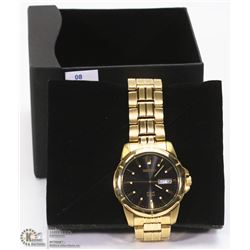 8) SEIKO SOLAR 100M MENS WATER RESISTANT WATCH