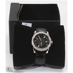 13) ESPRIT CRYSTAL GENUINE LEATHER WATER