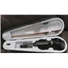 Image 1 : BLACK 1/8 VIOLIN IN CASE WITH BOW -