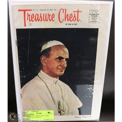 RARE ANTI-COMMUNIST COMIC --- TREASURE CHEST #1