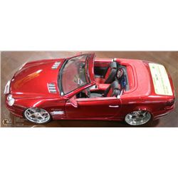 RED MERCEDES SL-55 CONVERTIBLE DIECAST