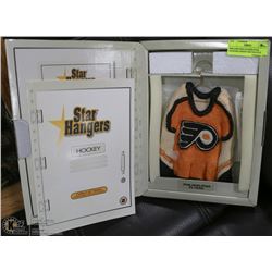 PHILADELPHIA FLYERS STAR HANGERS JERSEY DECORATIVE
