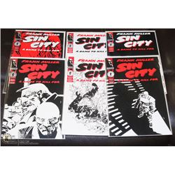 FRANK MILLER'S SIN CITY COMICS --- COMPLETE SERIES