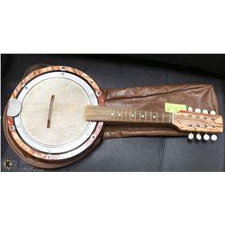 HANDMADE BANJOLIN WITH CASE