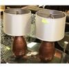 Image 1 : PAIR OF COPPER SHOWHOME LAMPS