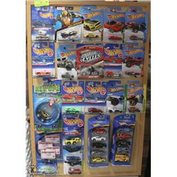 LARGE DISPLAY OF NEW HOT