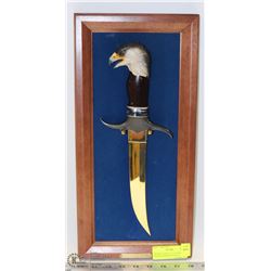 FRANKLIN MINT COLLECTORS EAGLE DAGGER 24K PLATED