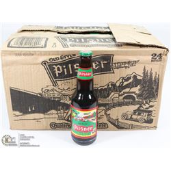 CASE OF 24 PILSNER BOTTLES 341ML, 5%