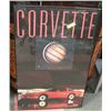 Image 1 : 121) ORIGINAL GM CORVETTE ADVERTISEMENT HUNG IN