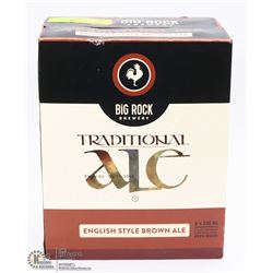 2 CASES OF 6 BIG ROCK BREWERY BOTTLES, TRADITIONAL