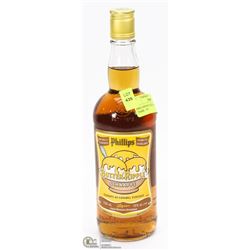 PHILLIPS BUTTER RIPPLE SCHNAPPS 750ML 15%