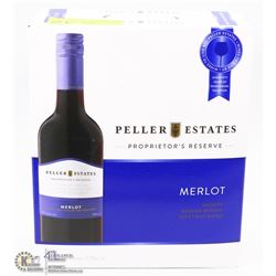 4L BOX PELLER ESTATES MERLOT RED WINE 12.5%