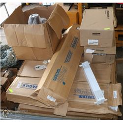 PALLET OF FLUORESCENT LIGHT FIXTURES