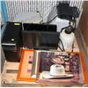 Image 1 : PALLET WITH COMPUTER, MONITOR, PRINTERS AND MORE