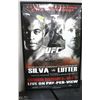 Image 1 : 116) SILVA VS LUTTER UFC FRAMED POSTER