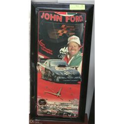 1) JOHN FORCE CLOCK #'D 3094/5000