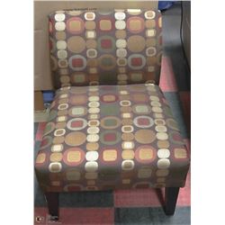 ESTATE DESIGN FABRIC HIGH-BACK CHAIR -
