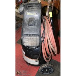 BRUTE 10 GALLON AIR COMPRESSOR WITH AIR HOSE