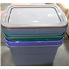 Image 1 : BUNDLE OF 4 STERILITE STORAGE CONTAINERS