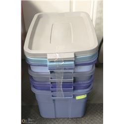 BUNDLE OF 4 RUBBERMAID ROUGHNECK