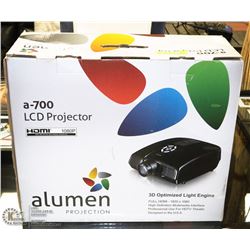 ALUMEN A-700 LCD PROJECTOR - FULL HDMI,