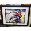 Image 1 : 107) AUTHENTIC AUTOGRAPH RYAN JONES FRAMED PICTURE