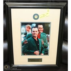 97) FRAMED MIKE WEIR 2003 MASTERS CHAMPION