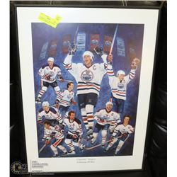 93) EDMONTON OILERS CAPTAINS LEGACY CELEBRATING
