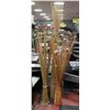 Image 1 : GROUP OF 3 SHOWHOME WICKER AND BAMBOO TWIG