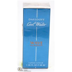 NEW UNOPENED DAVID COOL WATER WAVE MENS 40ML