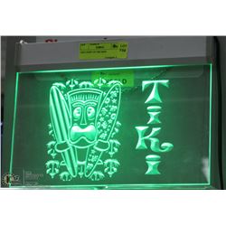 LED LIGHT UP TIKI SIGN
