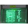 Image 1 : LED LIGHT UP TIKI SIGN