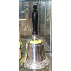 CHROME CAPTAINS BELL 16" TALL